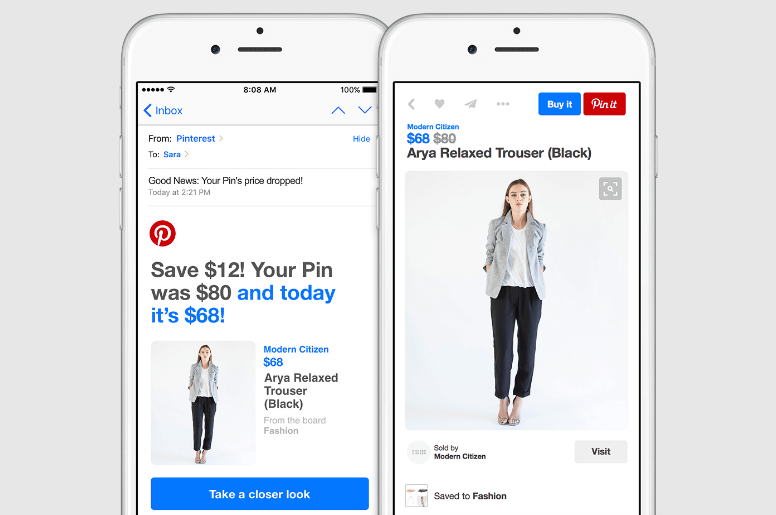 Modern Citizen and buyable pins from Pinterest